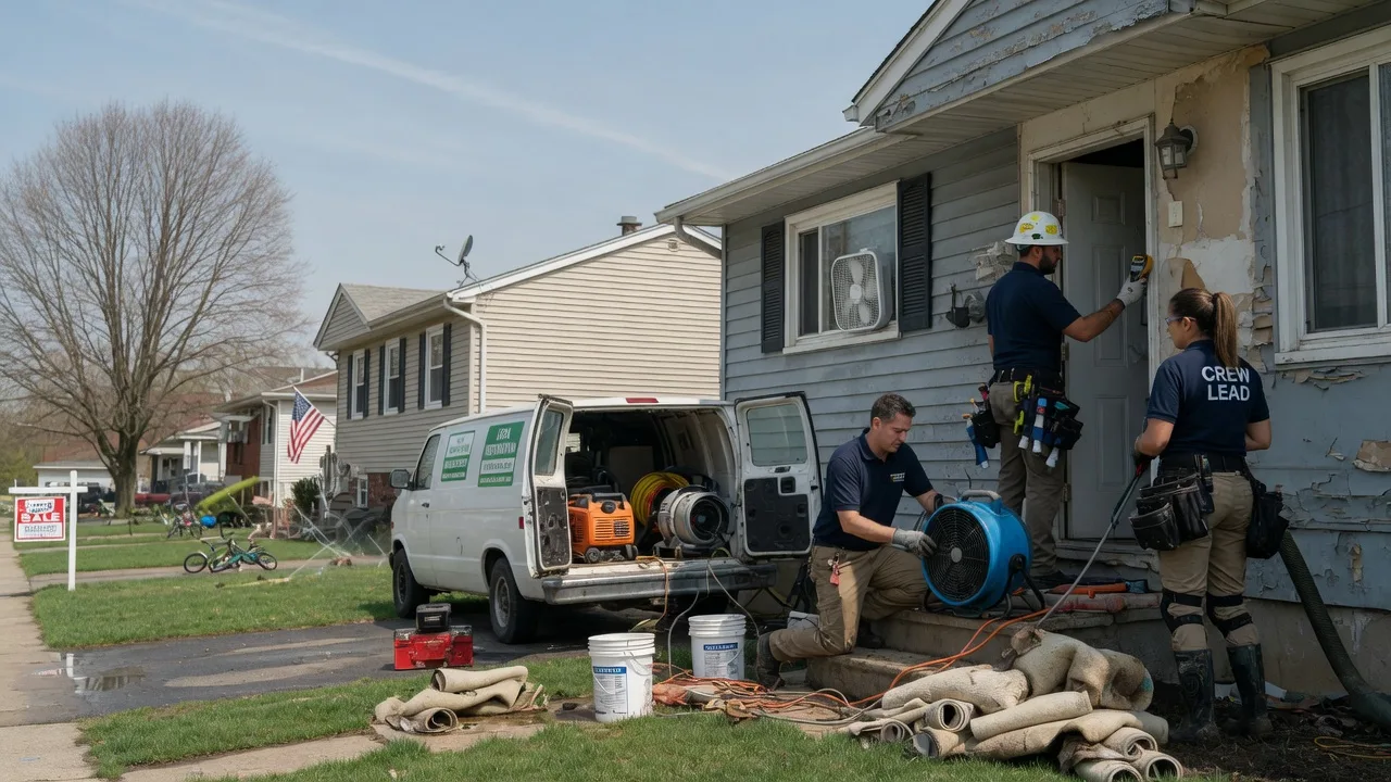 Flood Cleanup in Pulteney, NY near me
